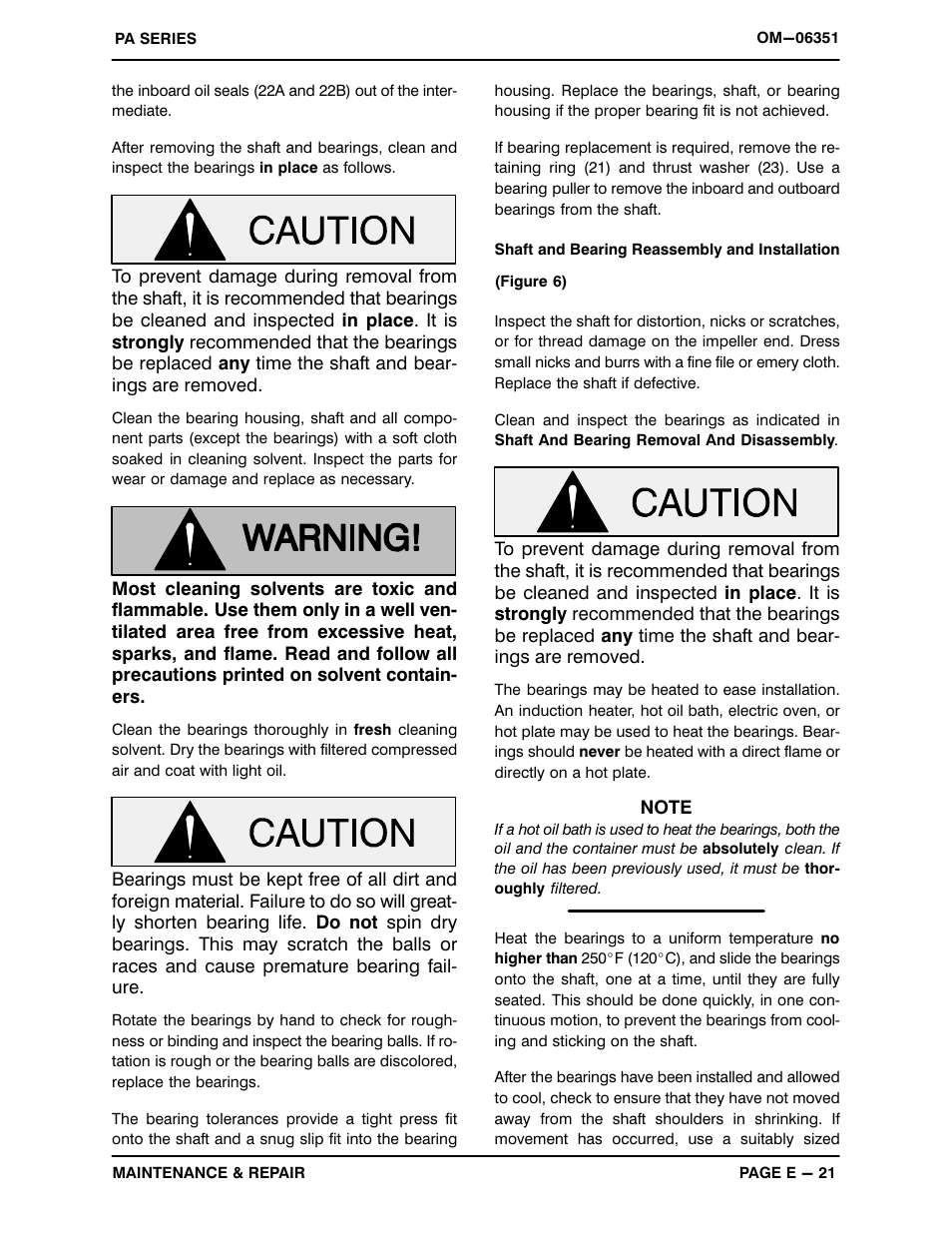 Gorman-Rupp Pumps PA10A60-4045H-ESP 1485220 and up User Manual | Page 41 / 47