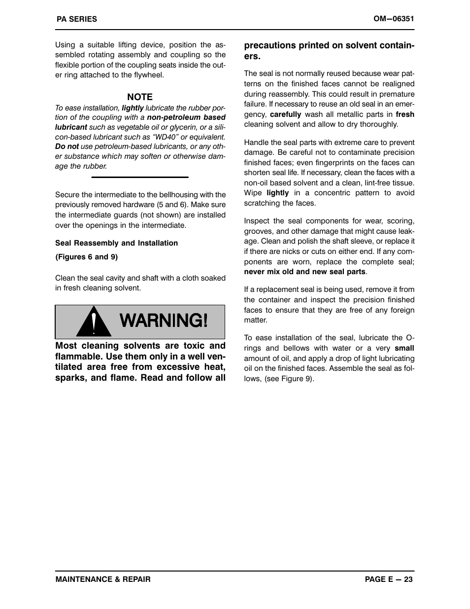 Gorman-Rupp Pumps PA10A60-4045H-ESP 1485220 and up User Manual | Page 43 / 47