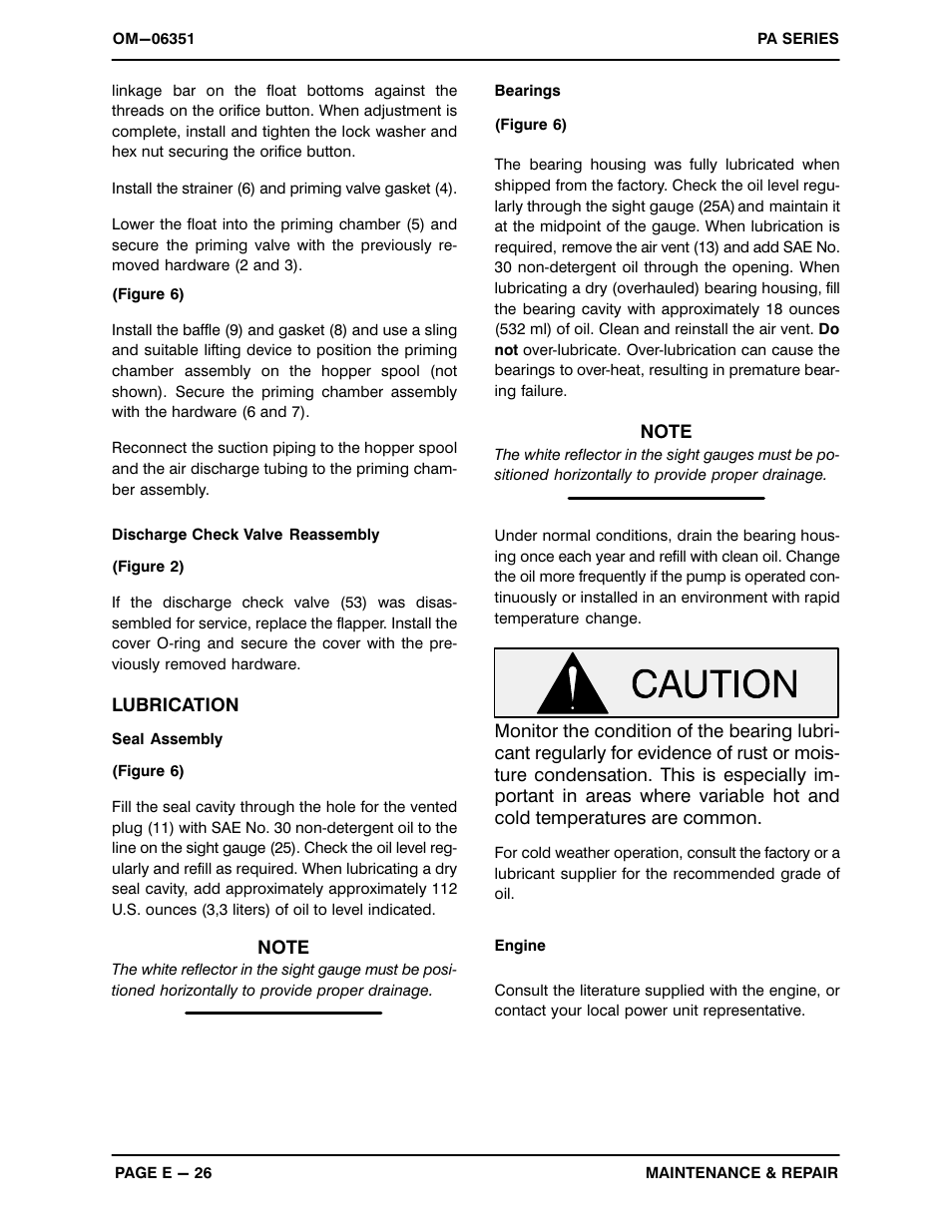 Gorman-Rupp Pumps PA10A60-4045H-ESP 1485220 and up User Manual | Page 46 / 47