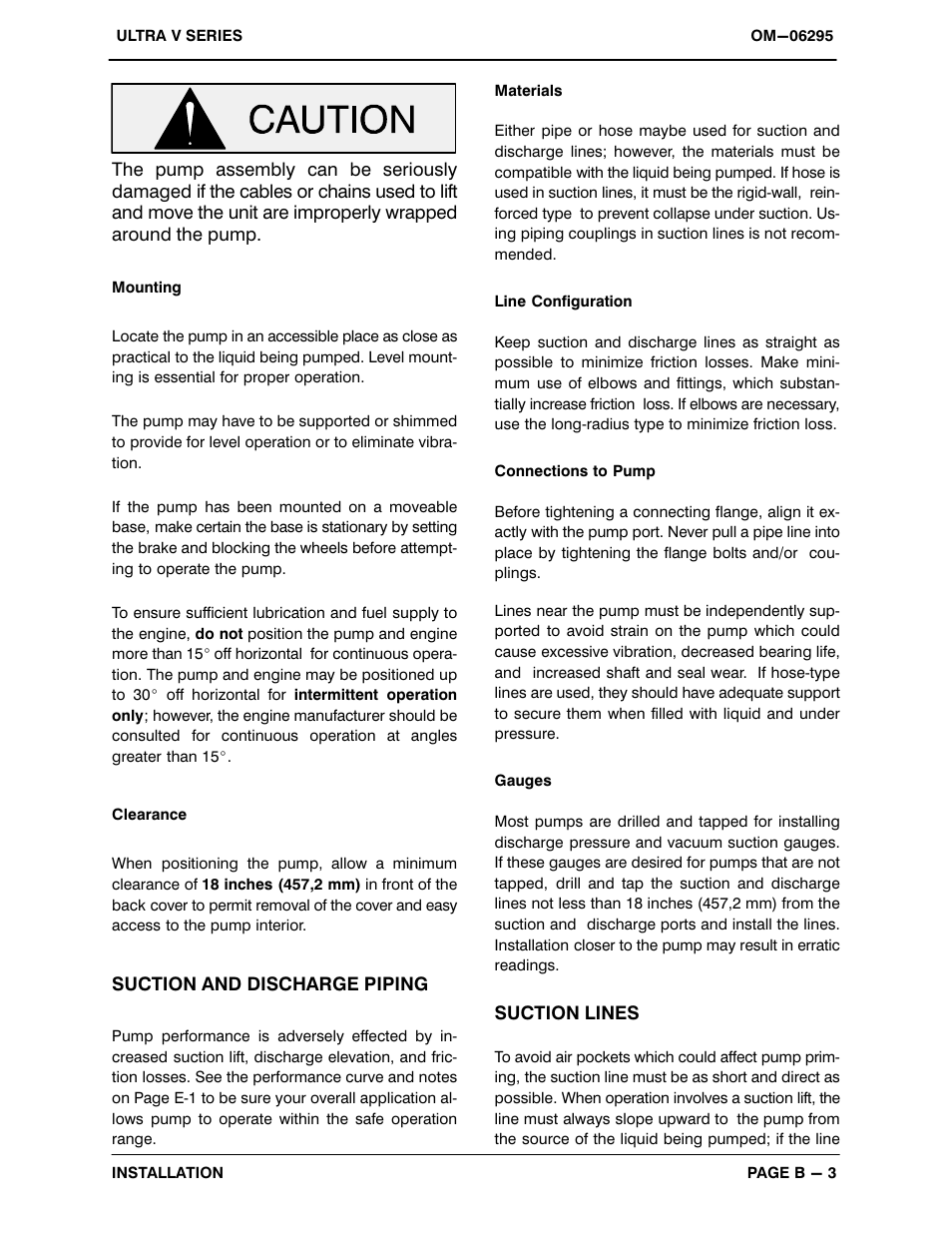 Gorman-Rupp Pumps V6A60-D914L6 1454318 and up User Manual | Page 10 / 52