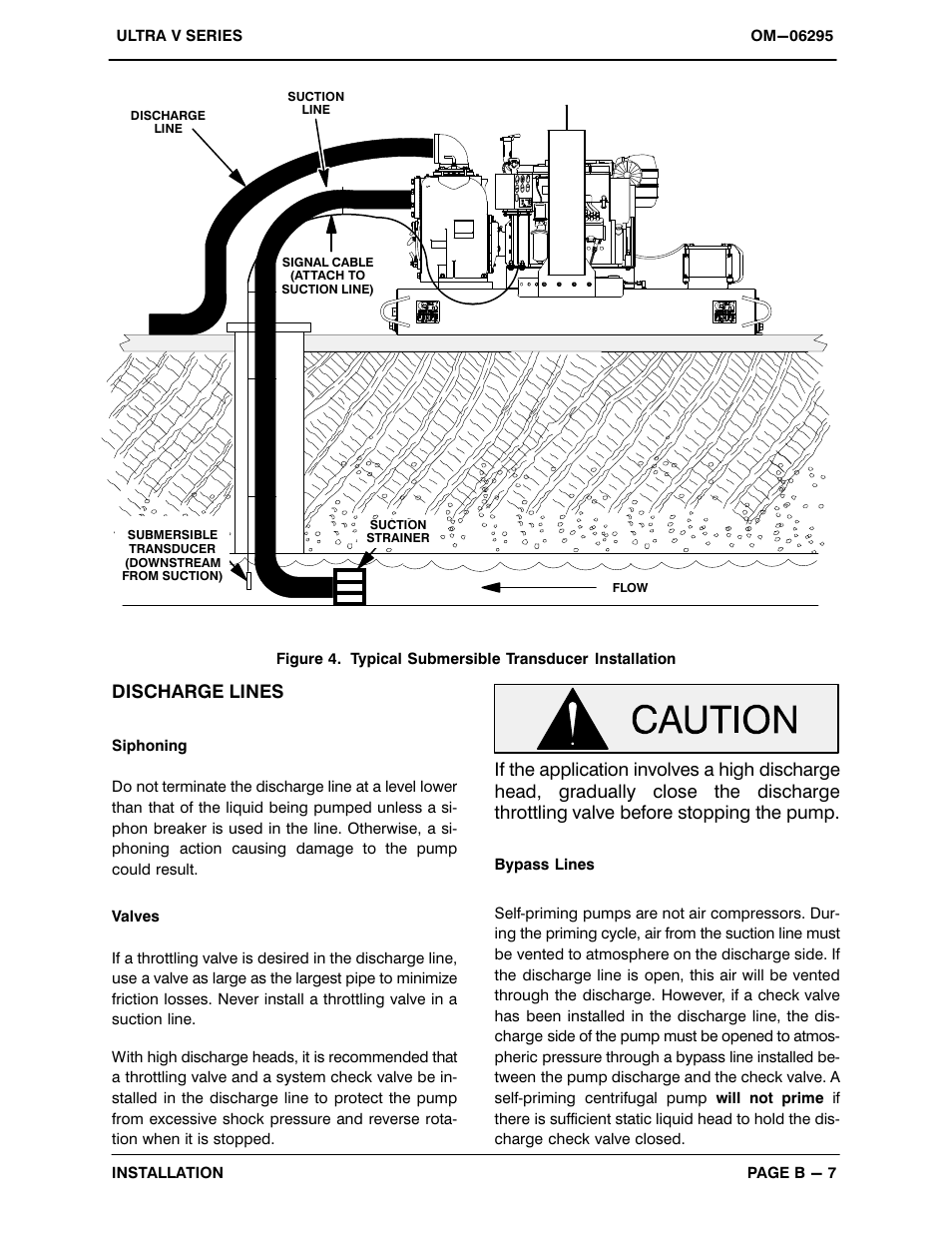 Discharge lines | Gorman-Rupp Pumps V6A60-D914L6 1454318 and up User Manual | Page 14 / 52