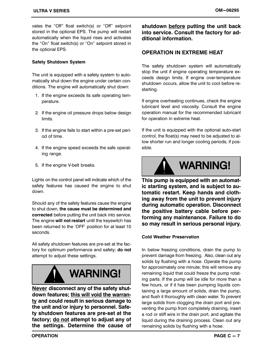 Gorman-Rupp Pumps V6A60-D914L6 1454318 and up User Manual | Page 23 / 52