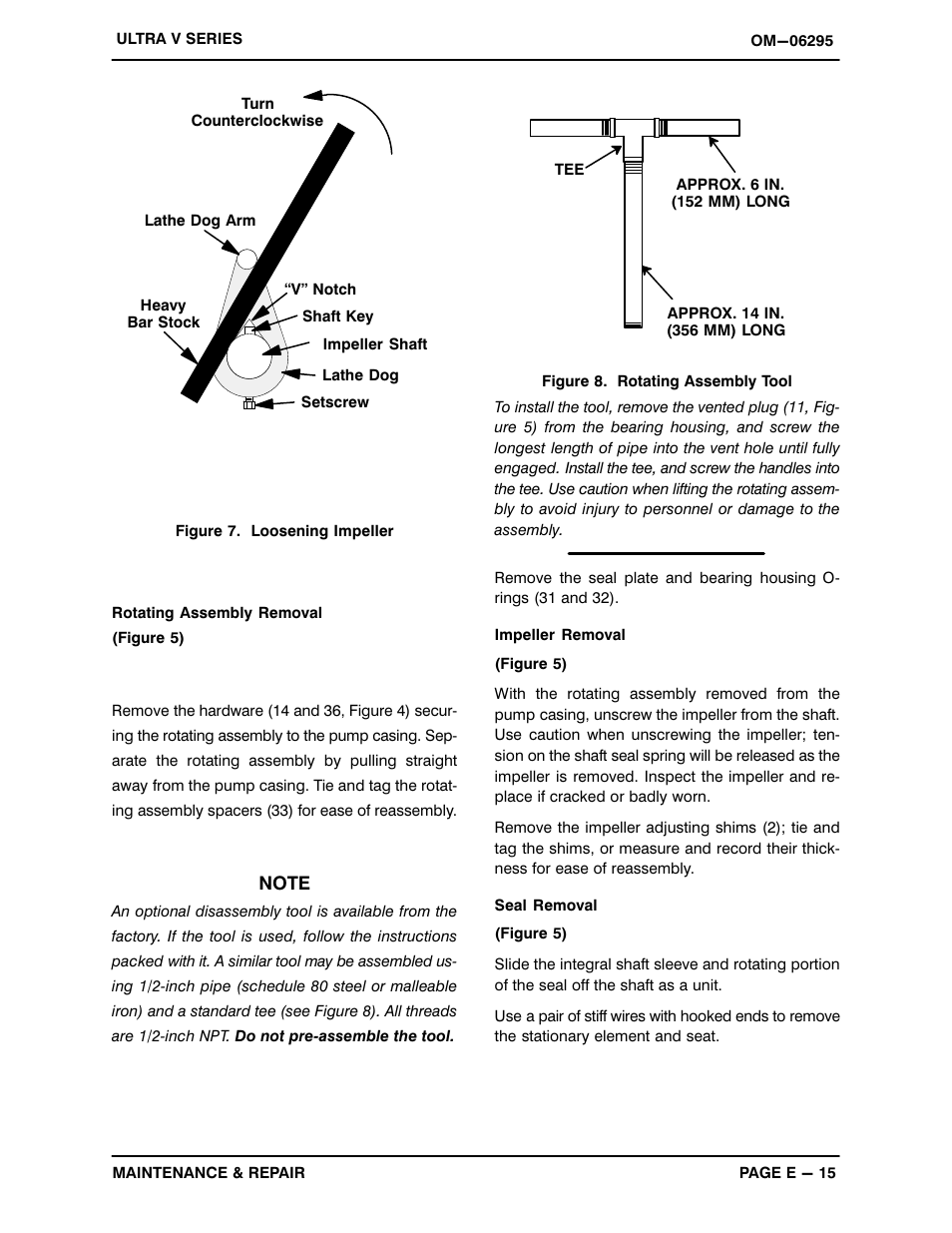 Gorman-Rupp Pumps V6A60-D914L6 1454318 and up User Manual | Page 42 / 52