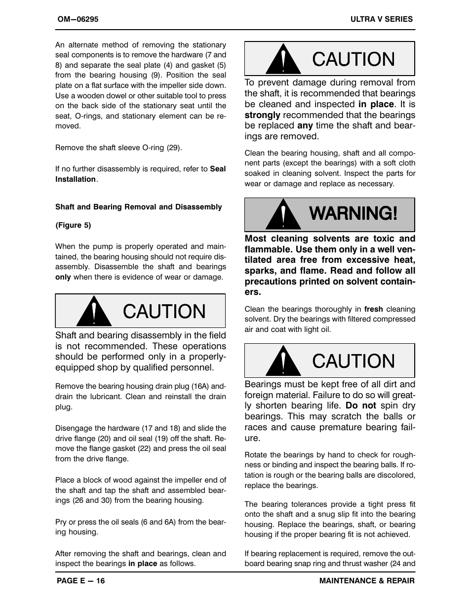 Gorman-Rupp Pumps V6A60-D914L6 1454318 and up User Manual | Page 43 / 52