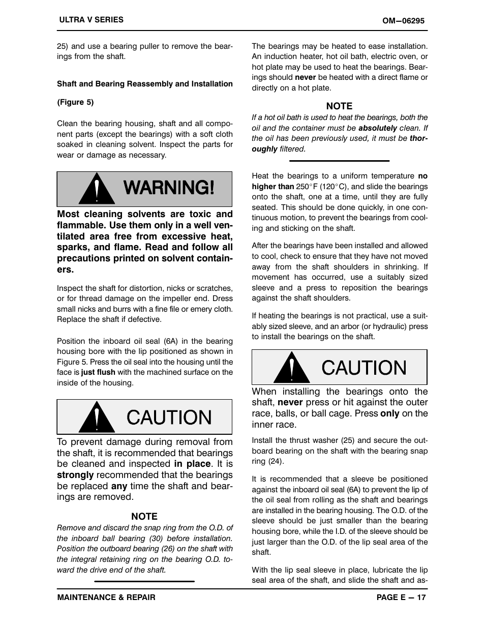 Gorman-Rupp Pumps V6A60-D914L6 1454318 and up User Manual | Page 44 / 52