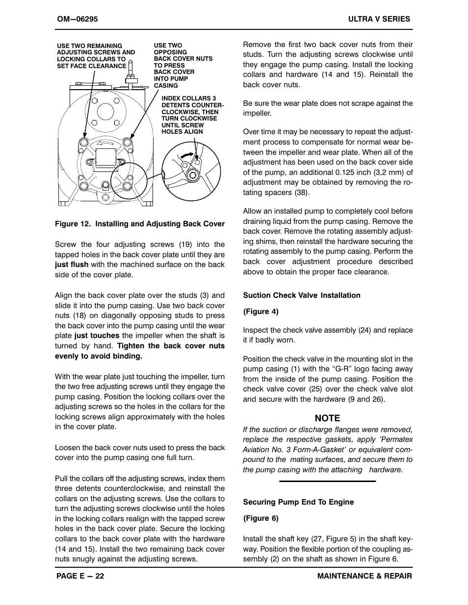 Gorman-Rupp Pumps V6A60-D914L6 1454318 and up User Manual | Page 49 / 52