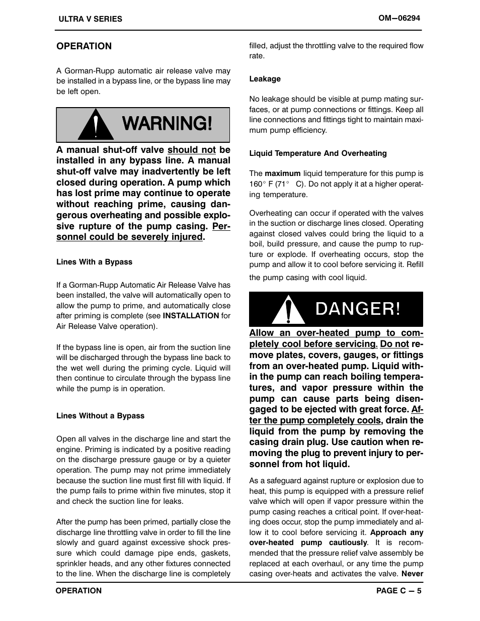 Gorman-Rupp Pumps V6A60-4045T 1456487 and up User Manual | Page 21 / 51