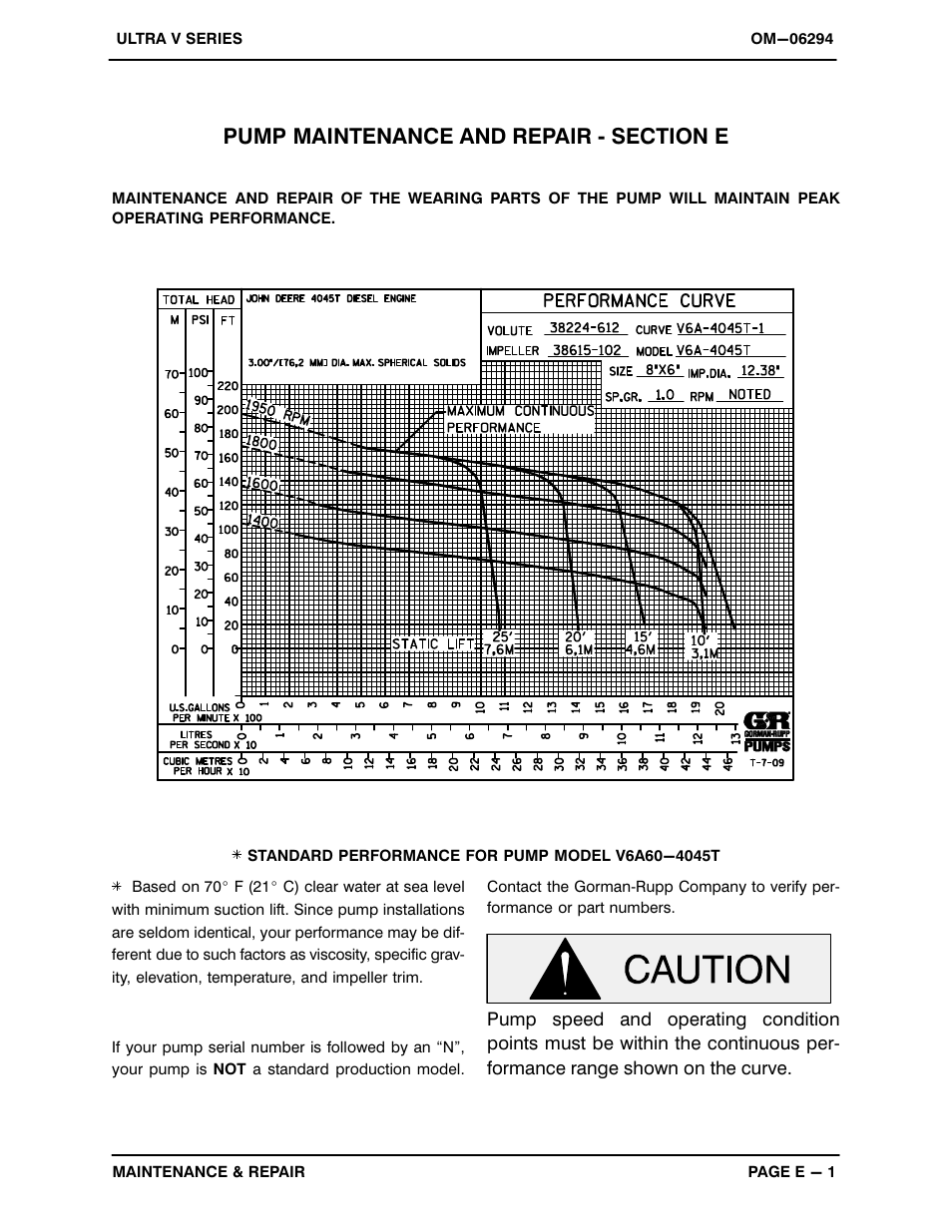 Gorman-Rupp Pumps V6A60-4045T 1456487 and up User Manual | Page 27 / 51