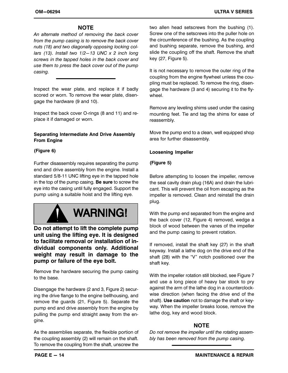 Gorman-Rupp Pumps V6A60-4045T 1456487 and up User Manual | Page 40 / 51