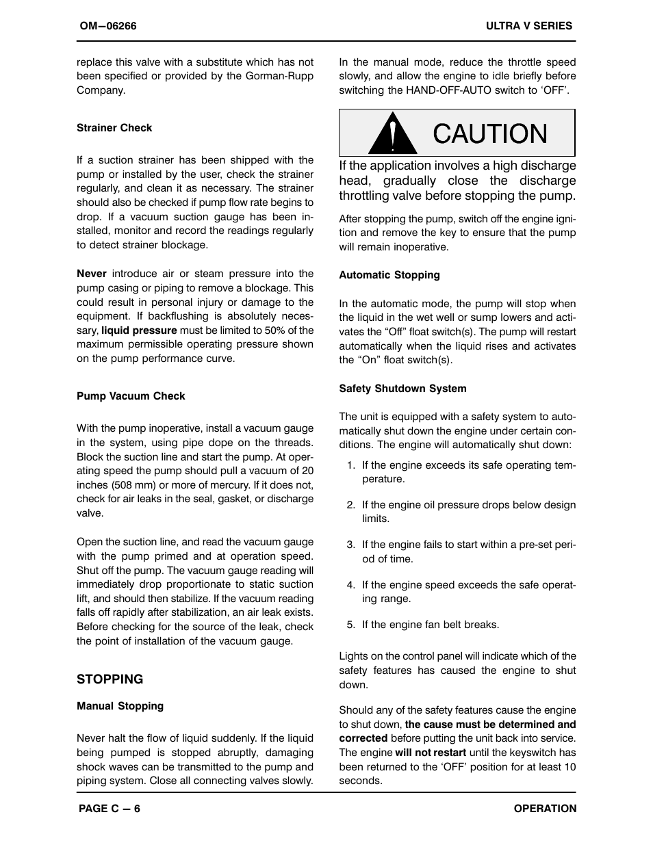 Gorman-Rupp Pumps V3A60-4024T 1435149 and up User Manual | Page 22 / 51
