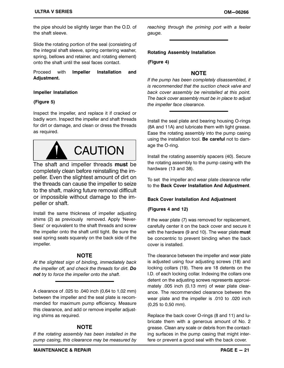 Gorman-Rupp Pumps V3A60-4024T 1435149 and up User Manual | Page 47 / 51