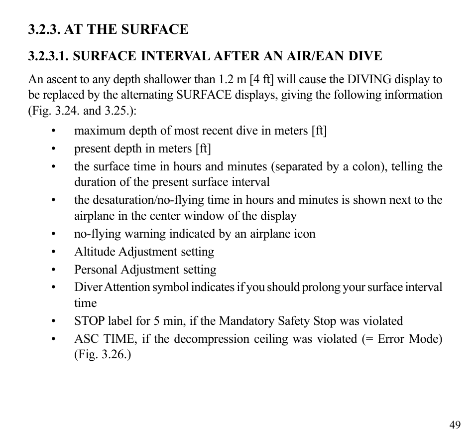 SUUNTO Stinger User Manual | Page 51 / 120