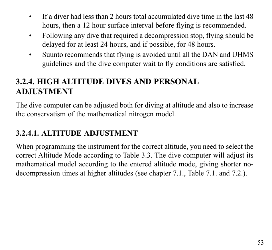 SUUNTO Stinger User Manual | Page 55 / 120