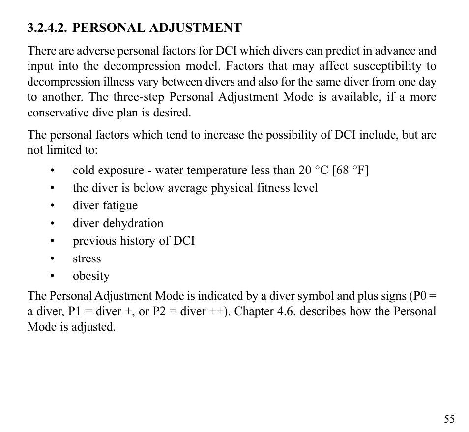 SUUNTO Stinger User Manual | Page 57 / 120