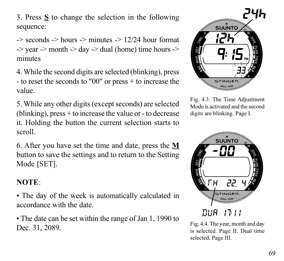 SUUNTO Stinger User Manual | Page 71 / 120