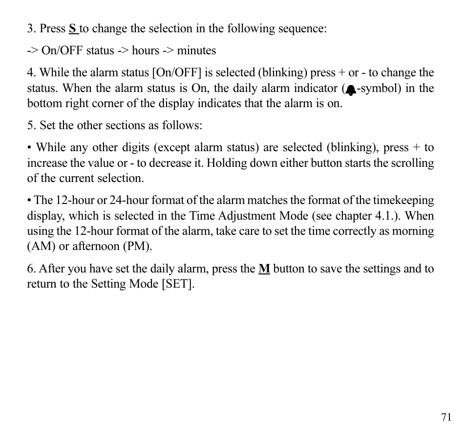 SUUNTO Stinger User Manual | Page 73 / 120