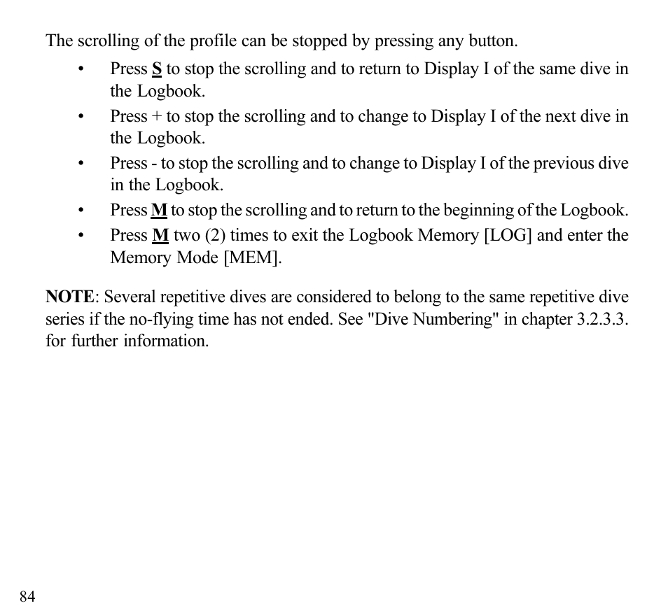 SUUNTO Stinger User Manual | Page 86 / 120