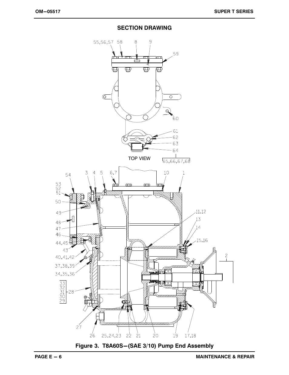 Gorman-Rupp Pumps T8A60S-F6L 1278434 thru 1318430 User Manual | Page 35 / 52