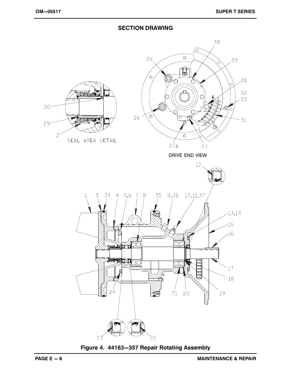 Gorman-Rupp Pumps T8A60S-F6L 1278434 thru 1318430 User Manual | Page 37 / 52