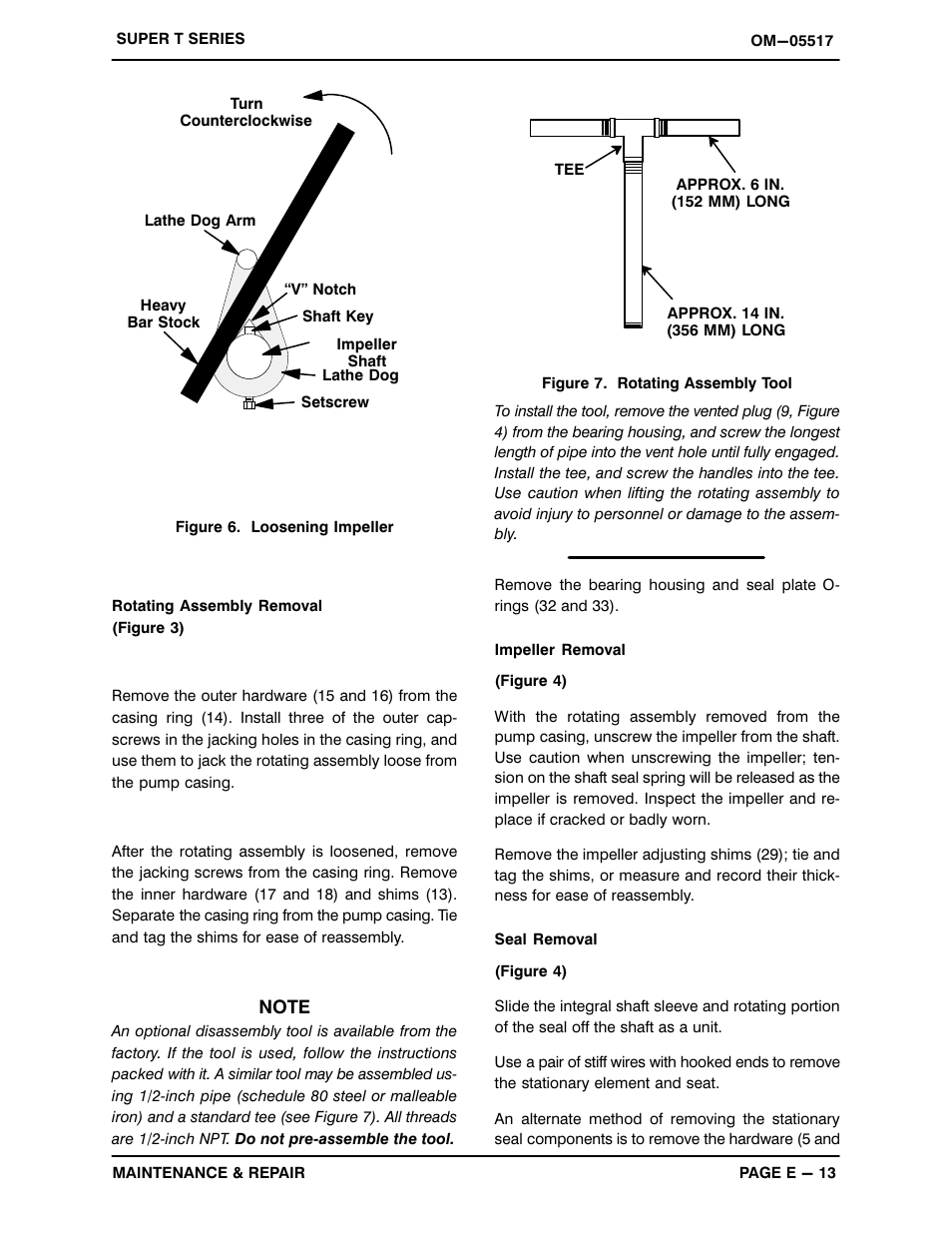 Gorman-Rupp Pumps T8A60S-F6L 1278434 thru 1318430 User Manual | Page 42 / 52