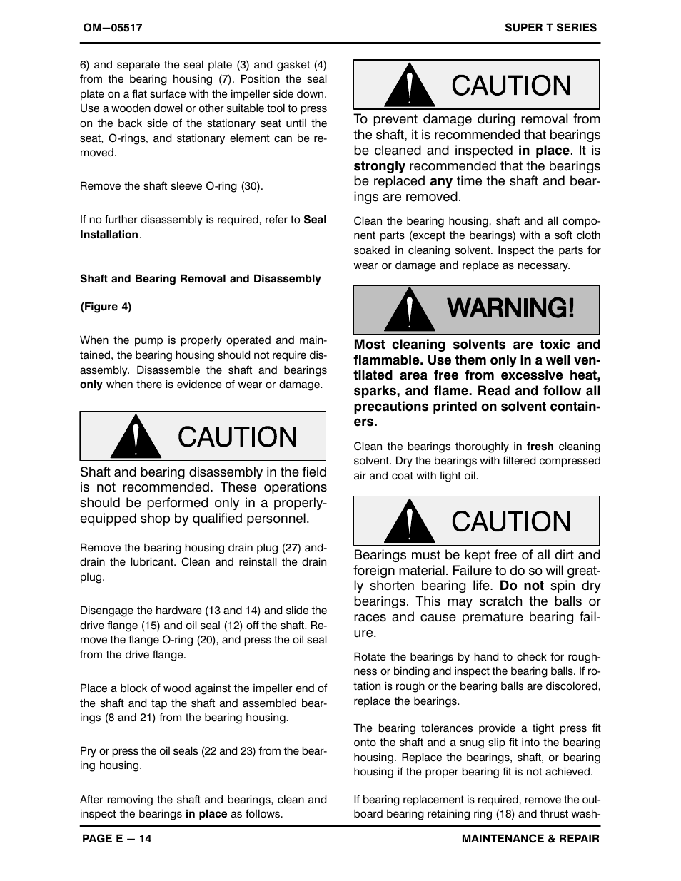 Gorman-Rupp Pumps T8A60S-F6L 1278434 thru 1318430 User Manual | Page 43 / 52