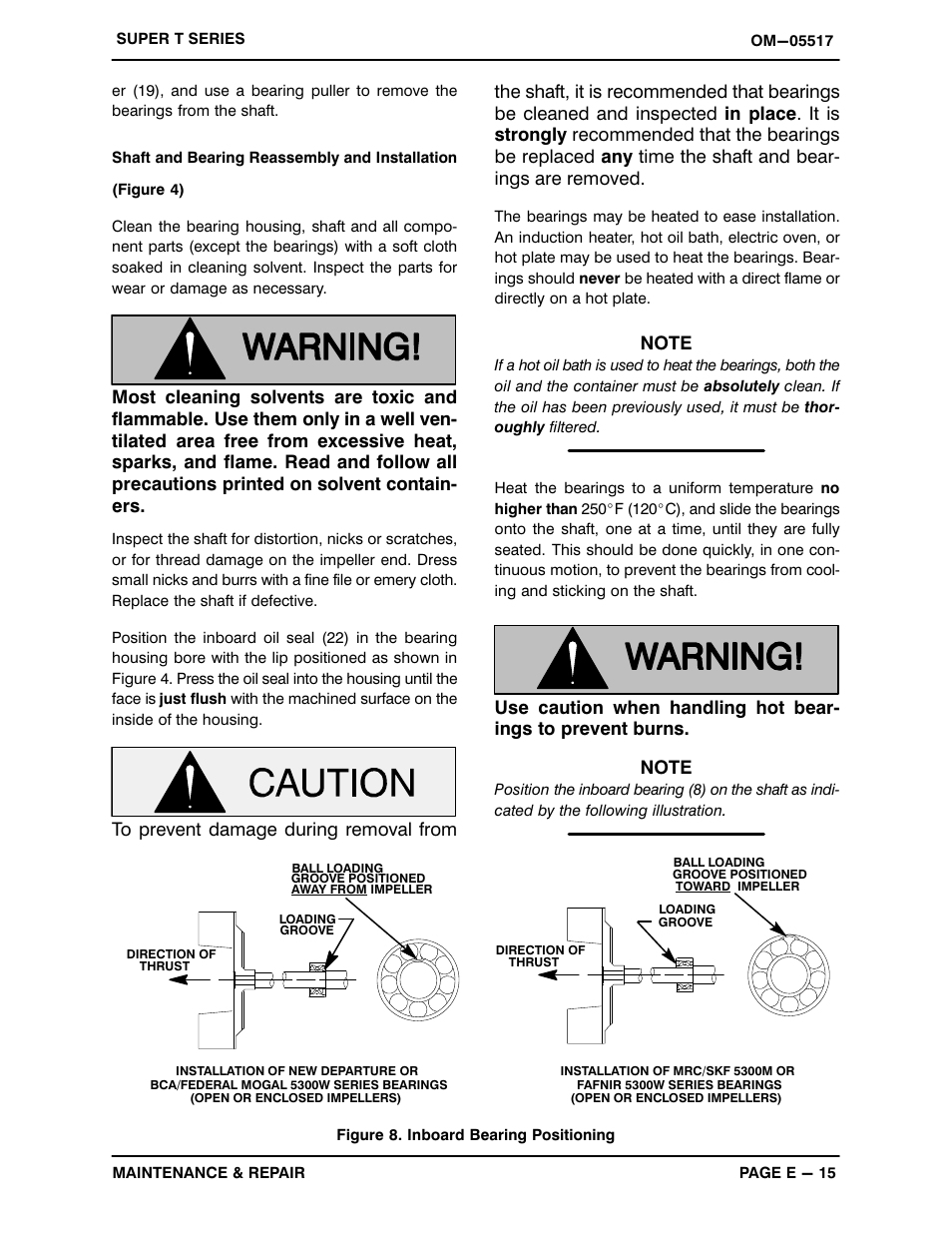 Gorman-Rupp Pumps T8A60S-F6L 1278434 thru 1318430 User Manual | Page 44 / 52