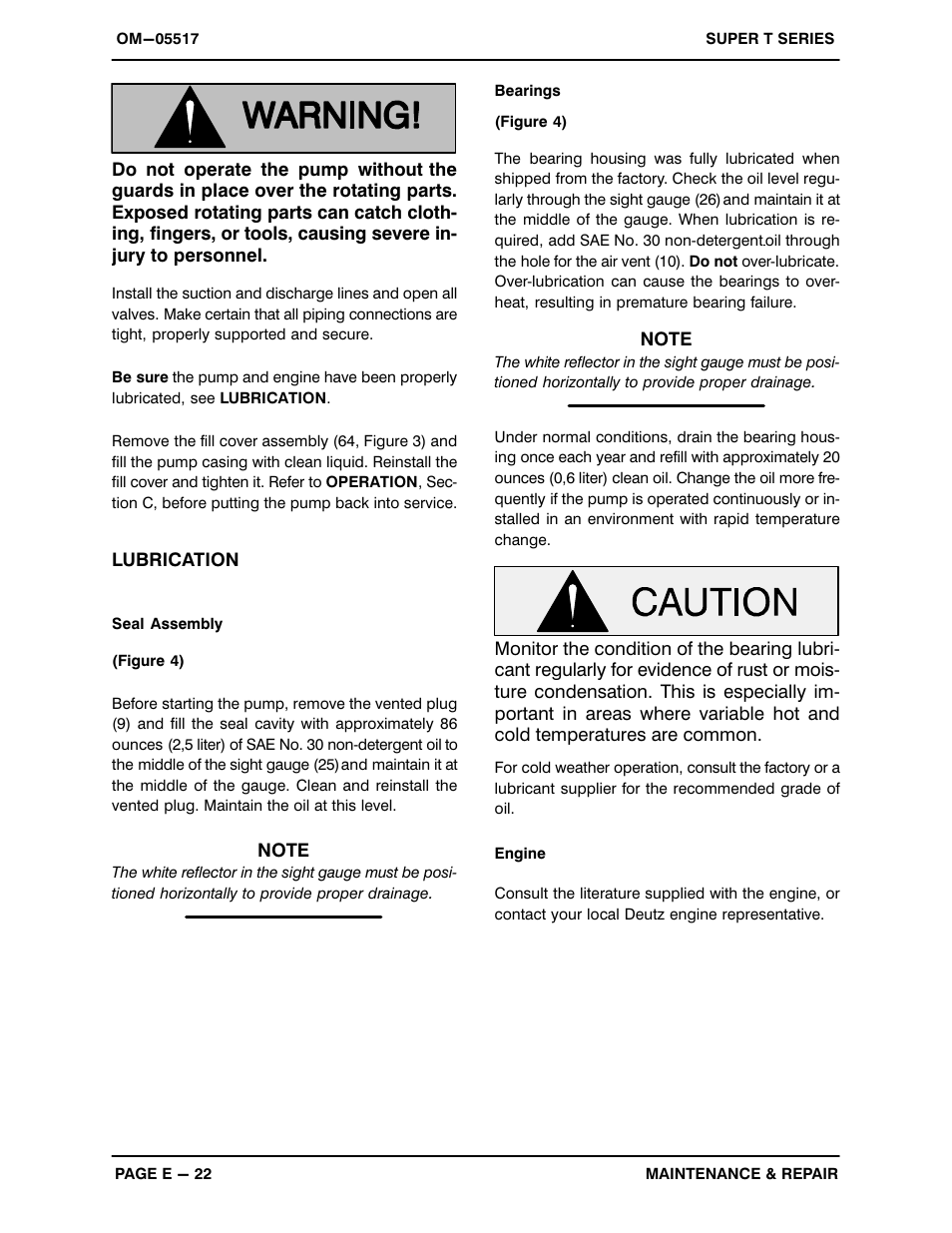 Gorman-Rupp Pumps T8A60S-F6L 1278434 thru 1318430 User Manual | Page 51 / 52