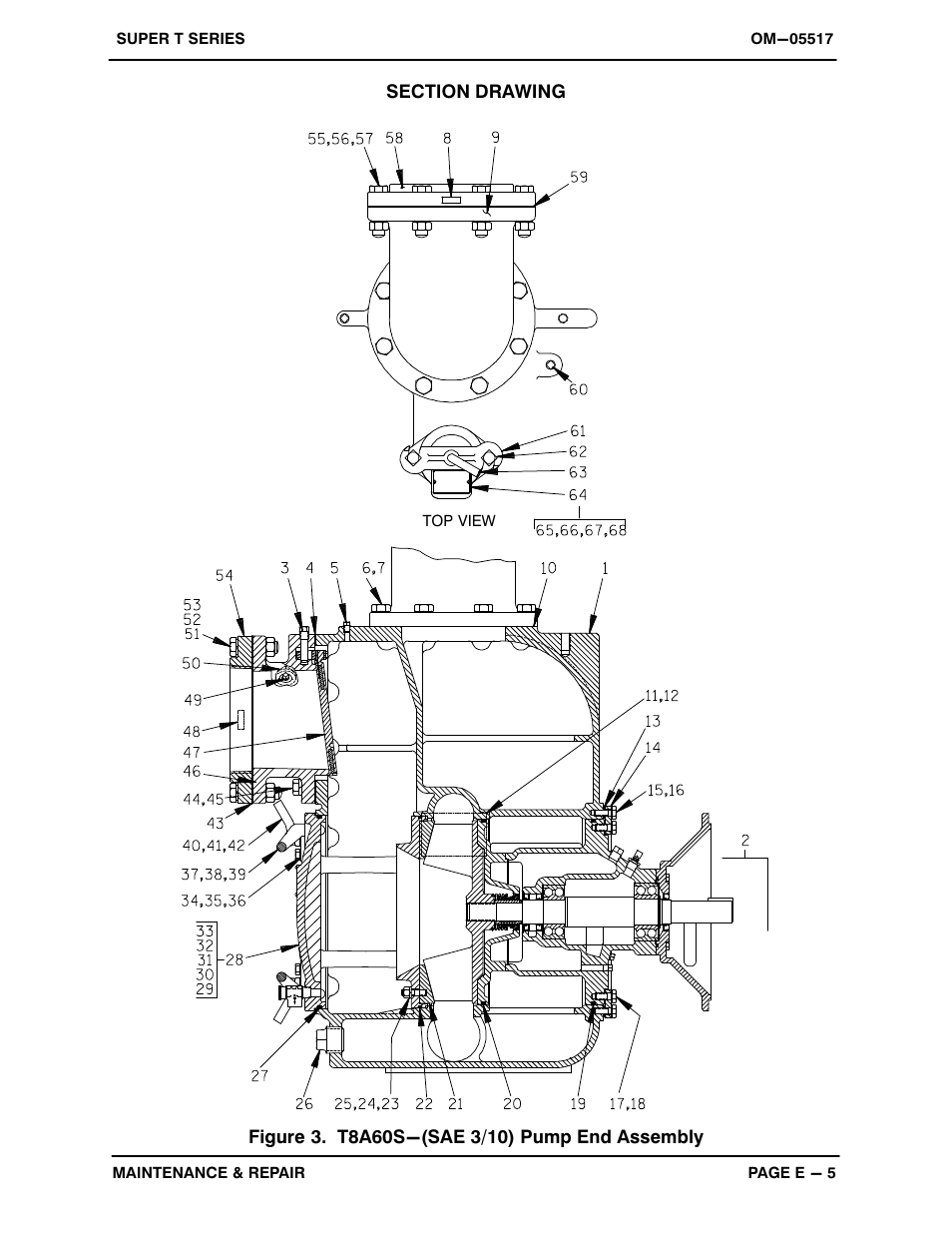 Gorman-Rupp Pumps T8A60S-F6L 1318431 and up User Manual | Page 33 / 50