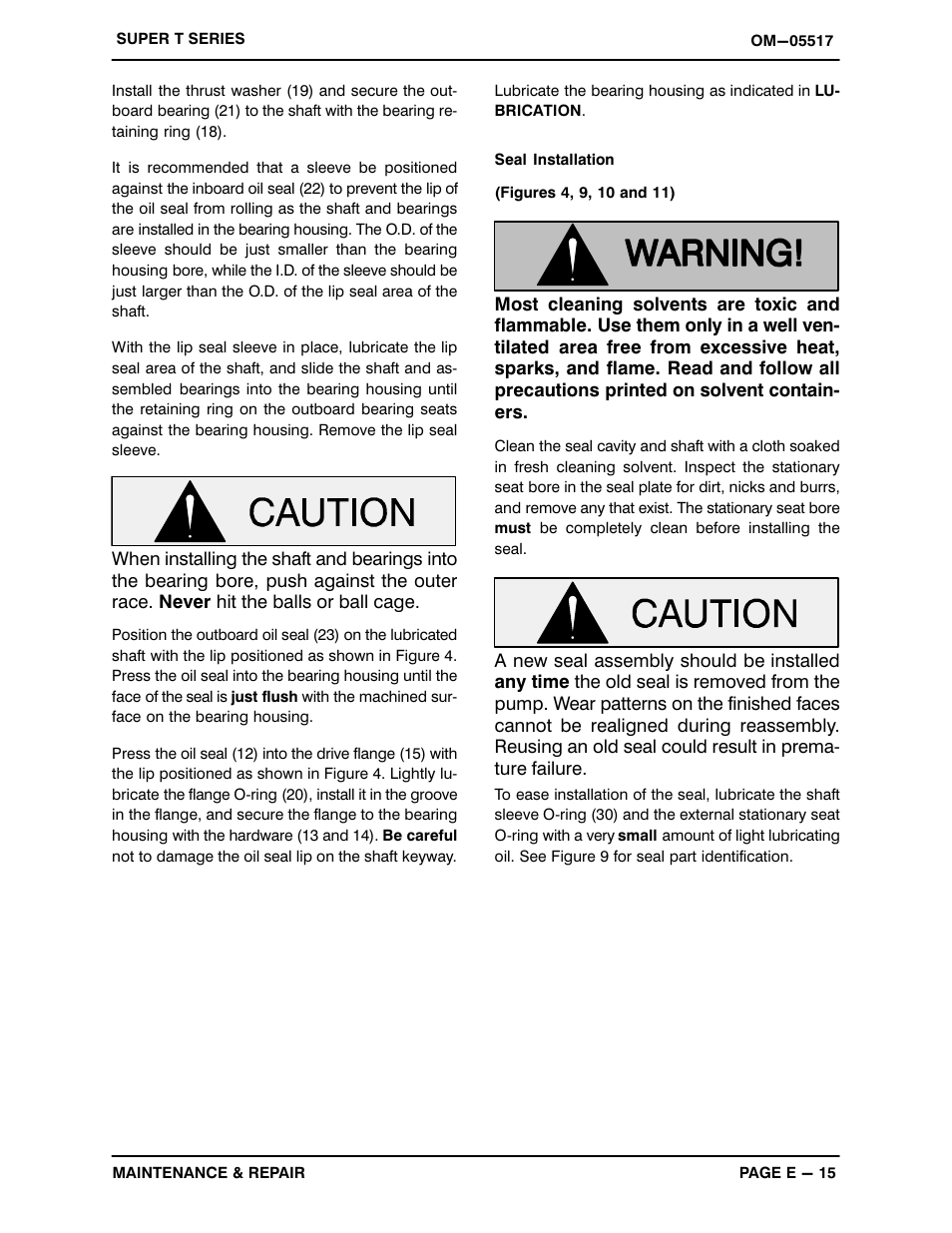 Gorman-Rupp Pumps T8A60S-F6L 1318431 and up User Manual | Page 43 / 50