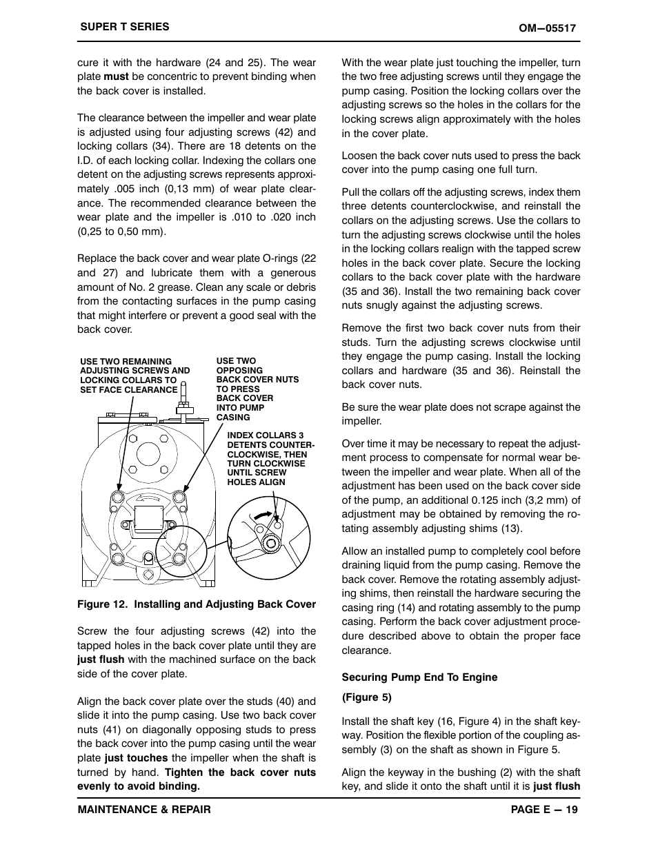 Gorman-Rupp Pumps T8A60S-F6L 1318431 and up User Manual | Page 47 / 50