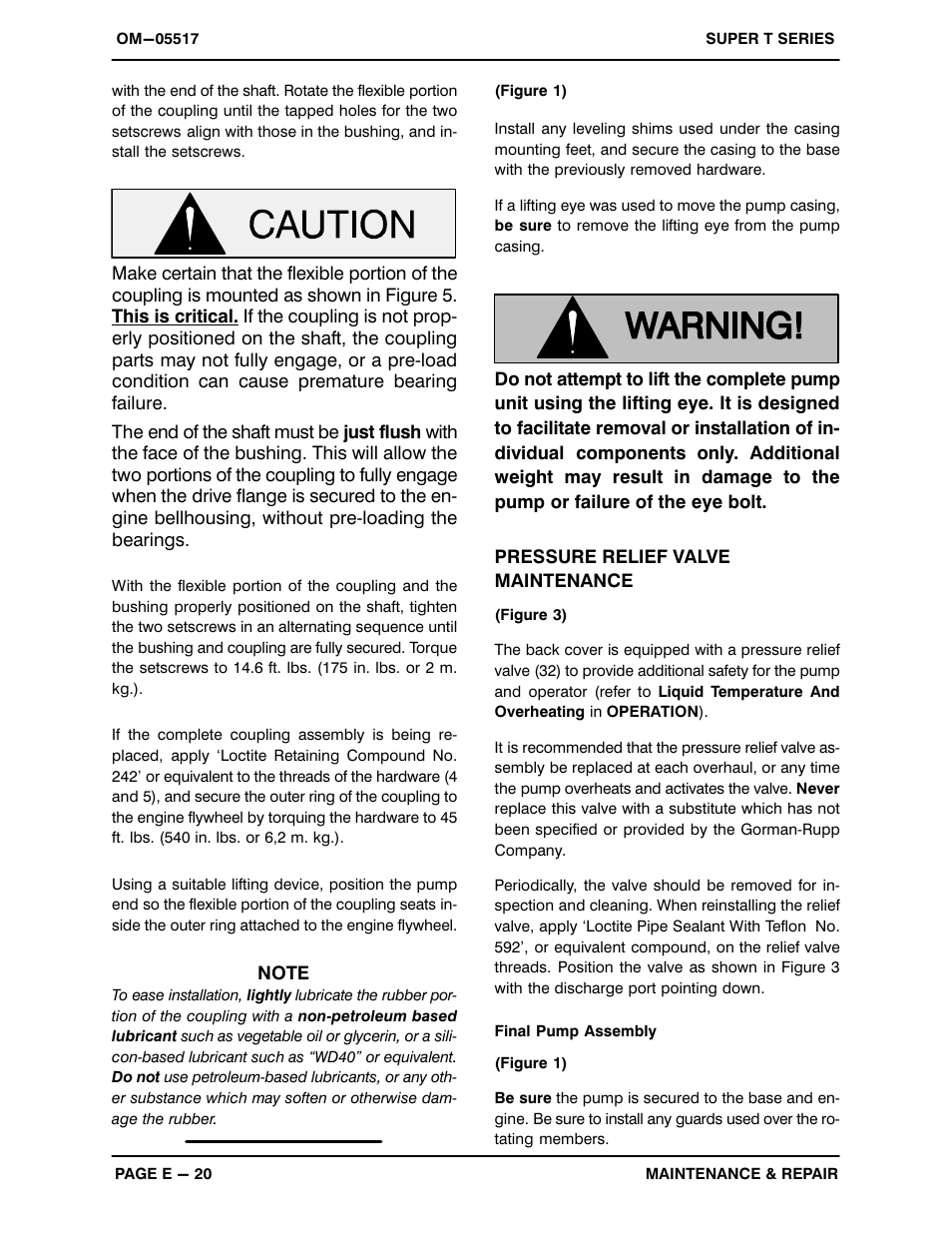 Gorman-Rupp Pumps T8A60S-F6L 1318431 and up User Manual | Page 48 / 50