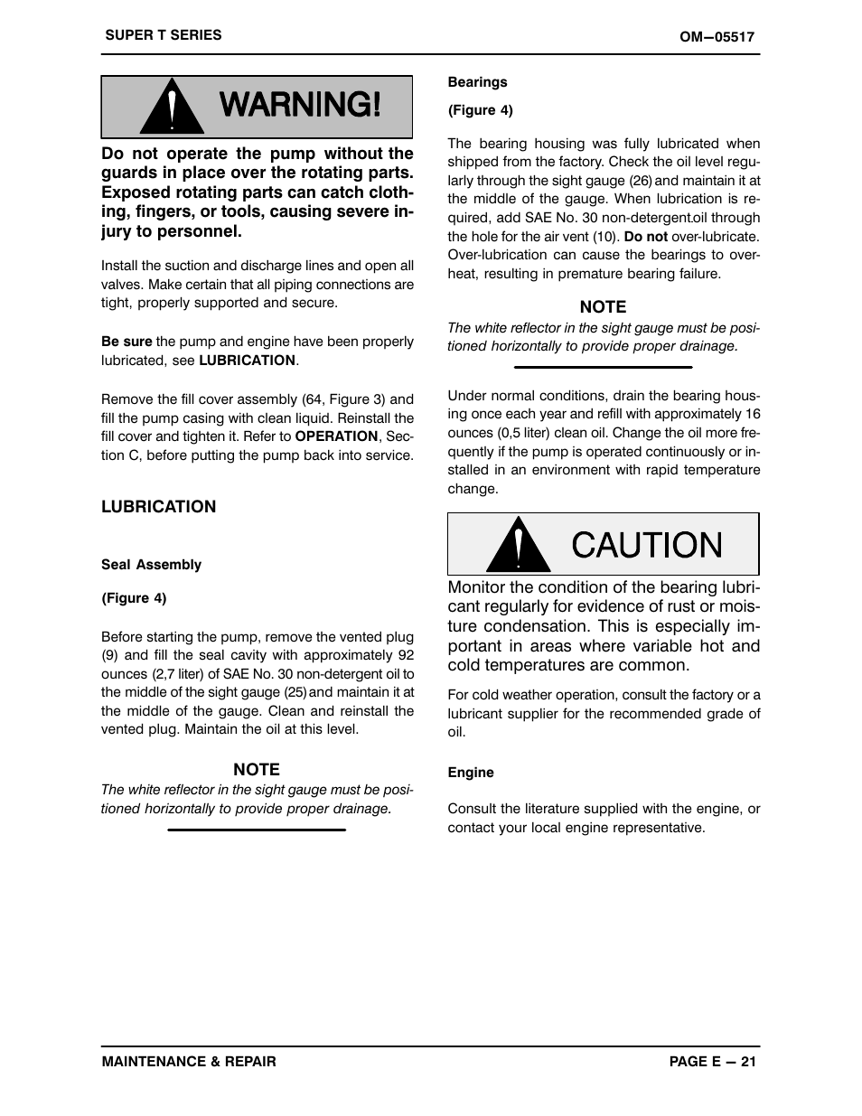 Gorman-Rupp Pumps T8A60S-F6L 1318431 and up User Manual | Page 49 / 50
