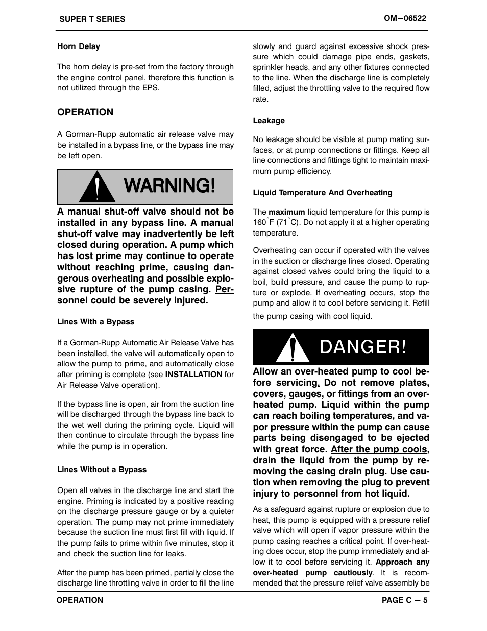 Gorman-Rupp Pumps T8A60S-4045H 1514489 and up User Manual | Page 21 / 50