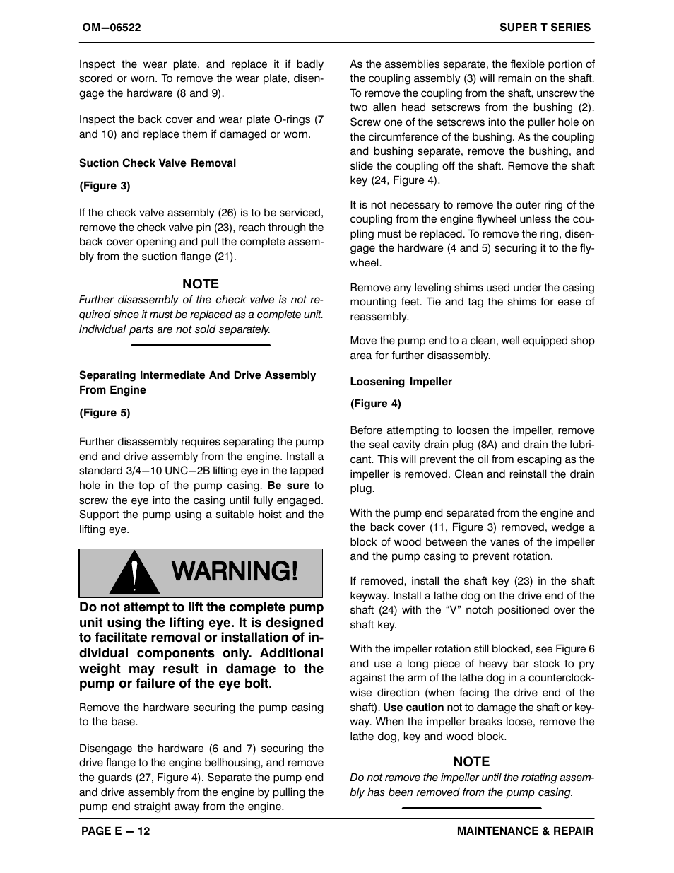 Gorman-Rupp Pumps T8A60S-4045H 1514489 and up User Manual | Page 39 / 50