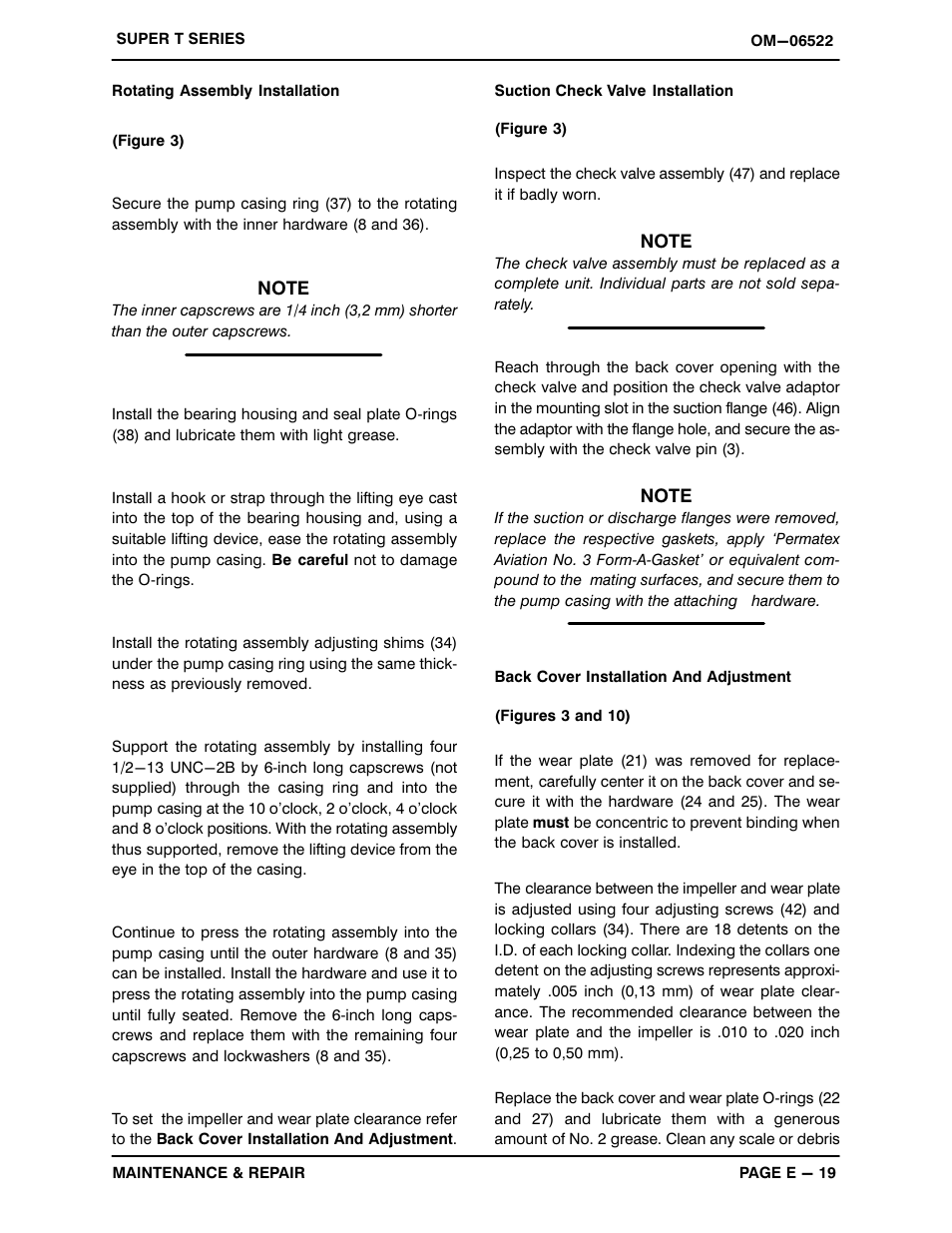 Gorman-Rupp Pumps T8A60S-4045H 1514489 and up User Manual | Page 46 / 50