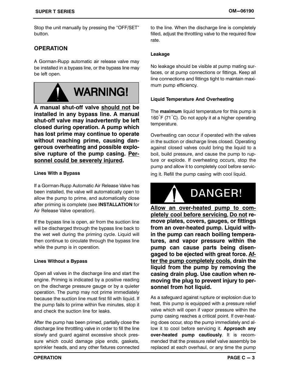 Gorman-Rupp Pumps T6A65S-F4L 1408479 and up User Manual | Page 20 / 47