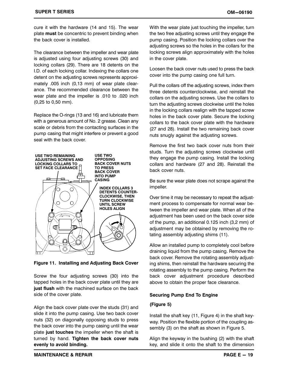 Gorman-Rupp Pumps T6A65S-F4L 1408479 and up User Manual | Page 44 / 47