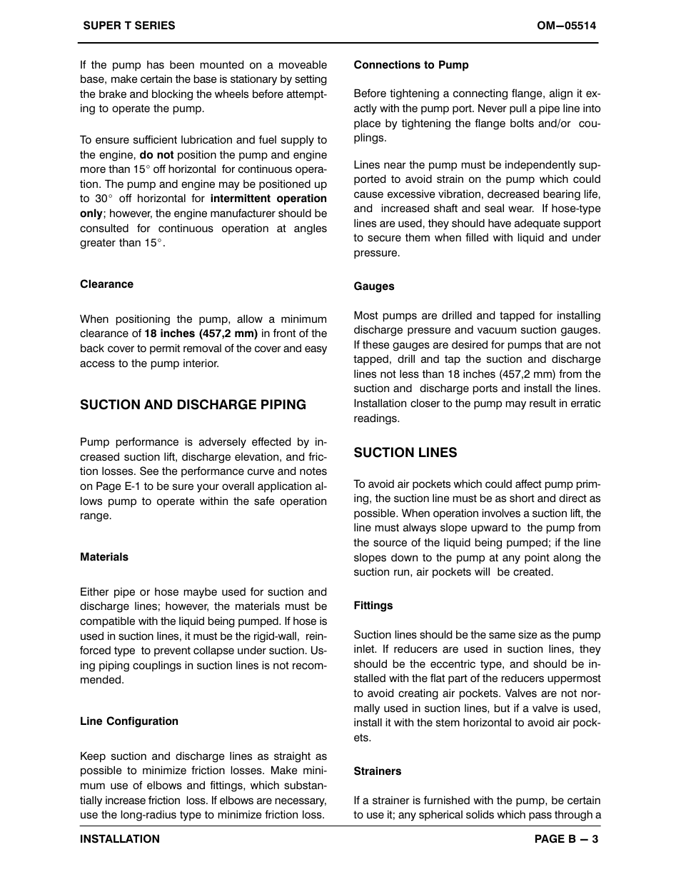 Gorman-Rupp Pumps T6A60S-F4L 1263998 thru 1313298 User Manual | Page 10 / 52