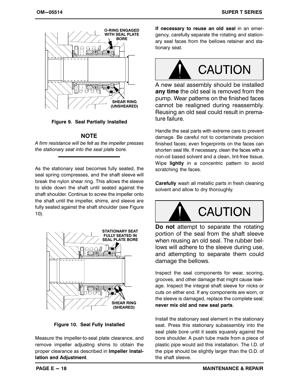 Gorman-Rupp Pumps T6A60S-F4L 1263998 thru 1313298 User Manual | Page 47 / 52