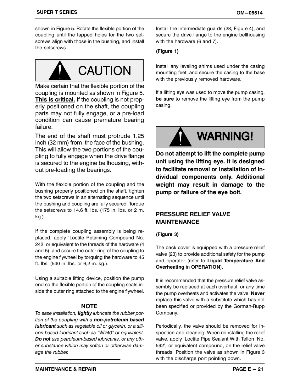 Gorman-Rupp Pumps T6A60S-F4L 1263998 thru 1313298 User Manual | Page 50 / 52