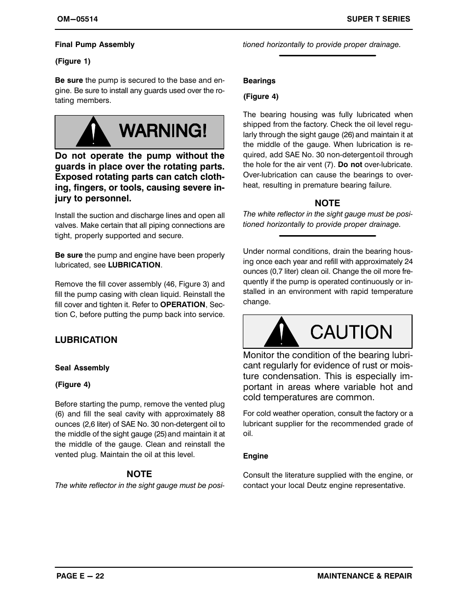 Gorman-Rupp Pumps T6A60S-F4L 1263998 thru 1313298 User Manual | Page 51 / 52