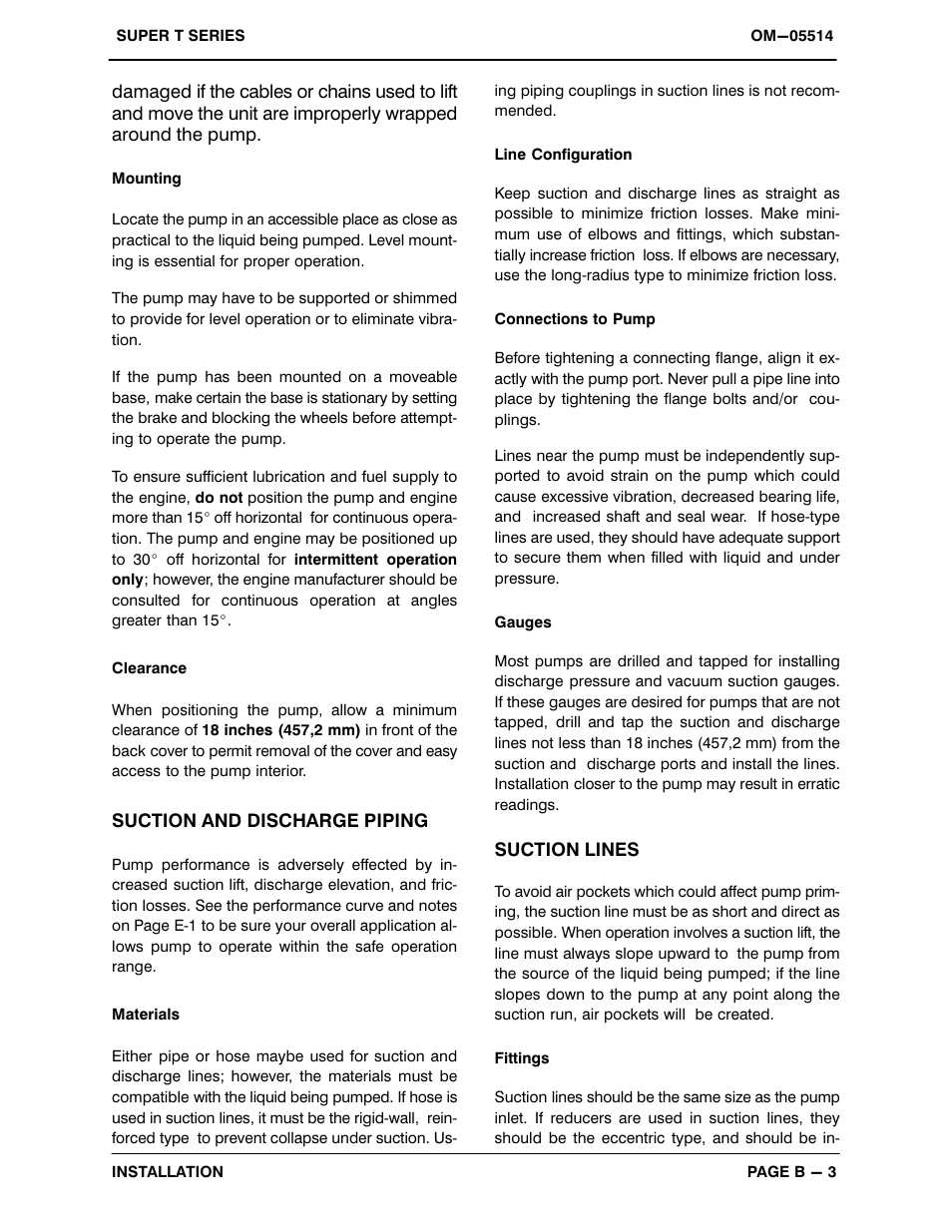 Gorman-Rupp Pumps T6A60S-F4L 1313299 and up User Manual | Page 10 / 49
