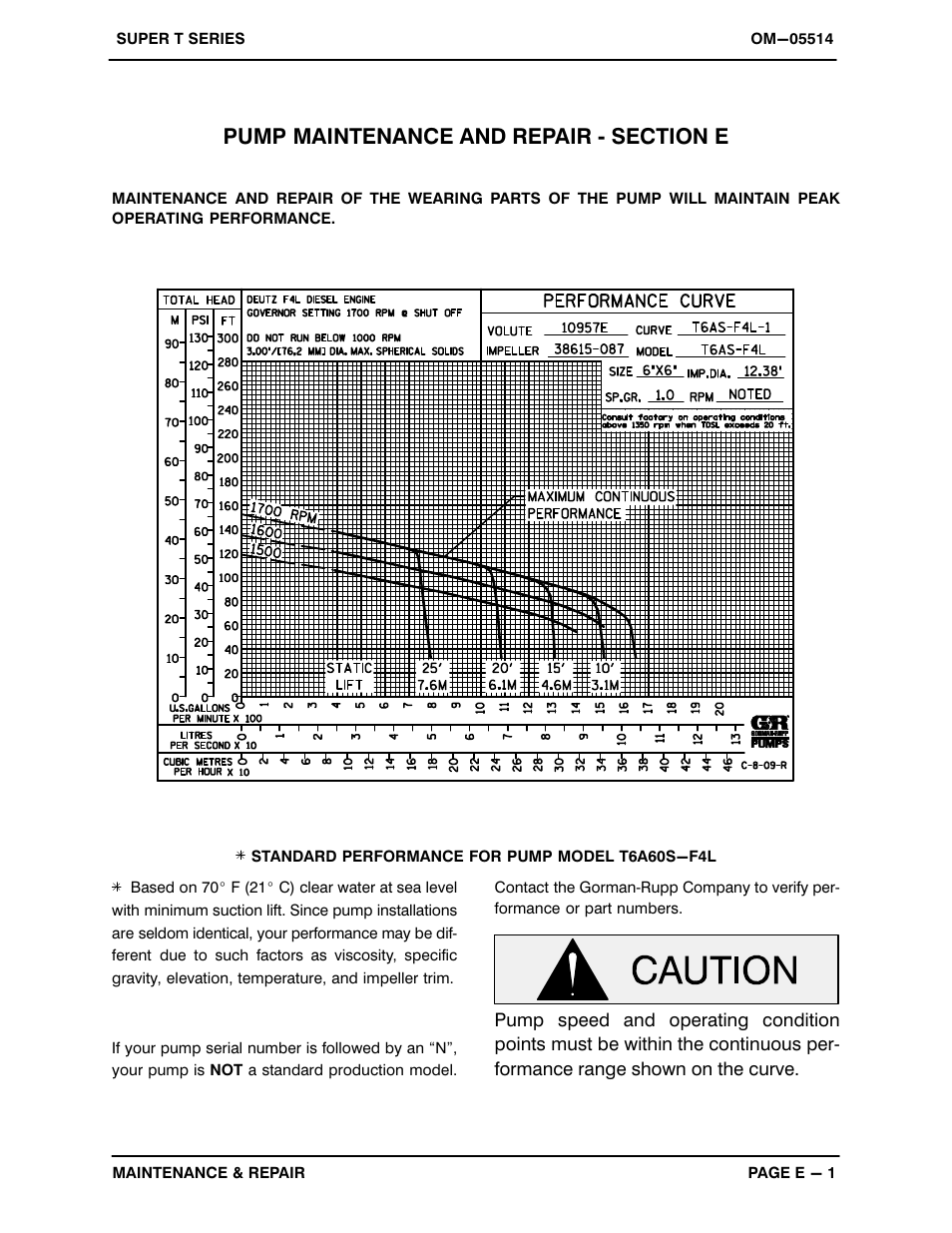 Gorman-Rupp Pumps T6A60S-F4L 1313299 and up User Manual | Page 28 / 49