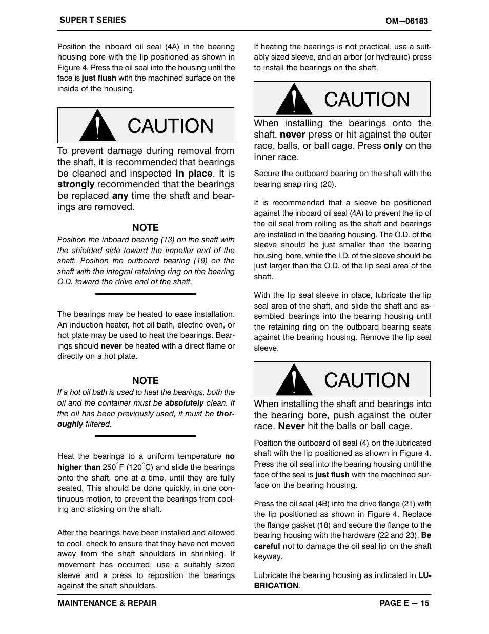 Gorman-Rupp Pumps T6A60S-4045T 1443416 and up User Manual | Page 42 / 50