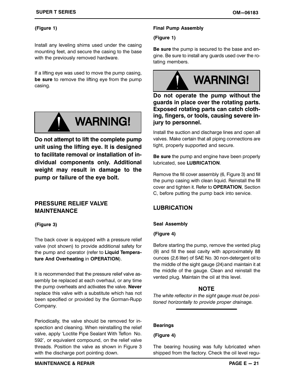 Gorman-Rupp Pumps T6A60S-4045T 1443416 and up User Manual | Page 48 / 50