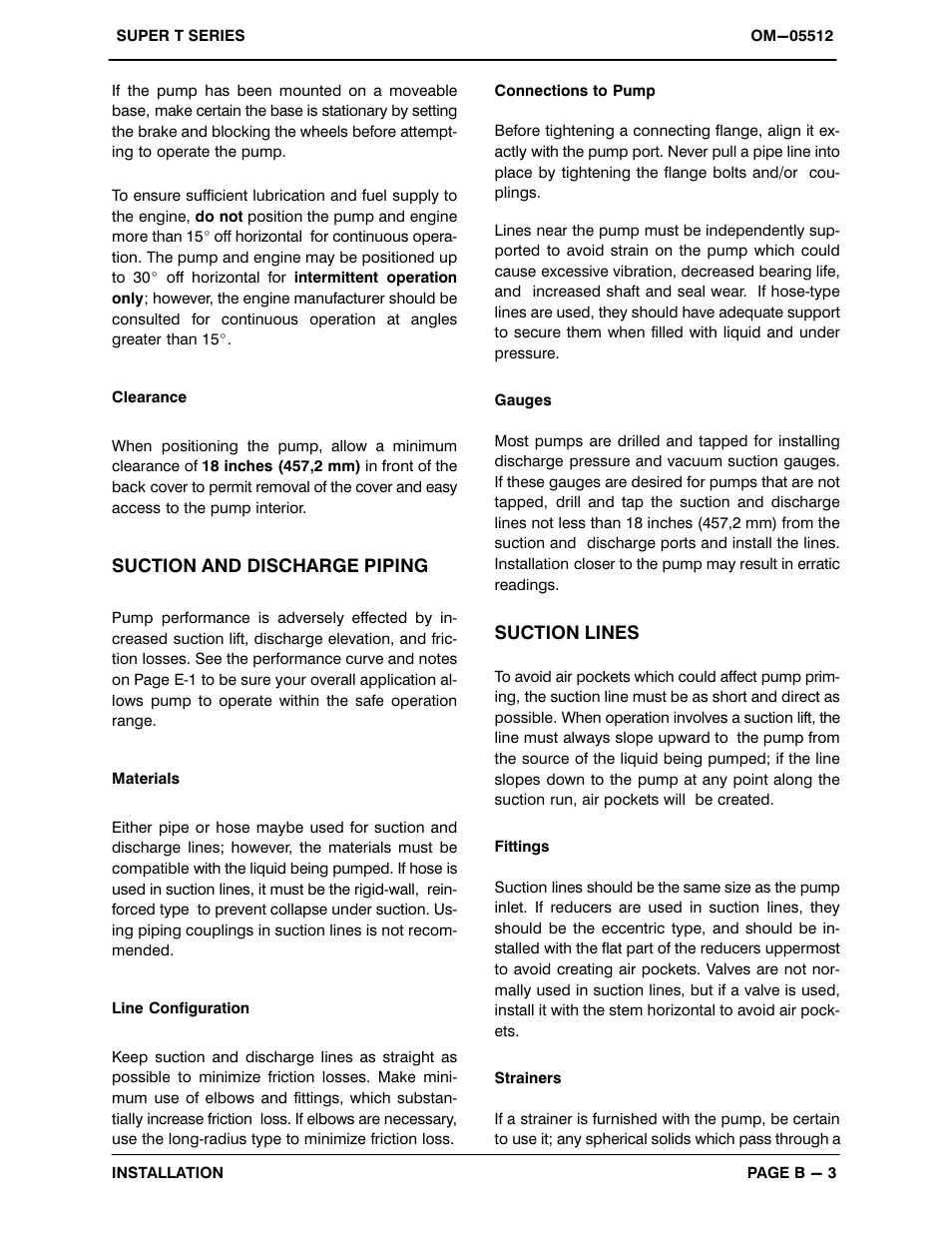 Gorman-Rupp Pumps T4A60S-F3L 1264856 thru 1314224 User Manual | Page 10 / 52