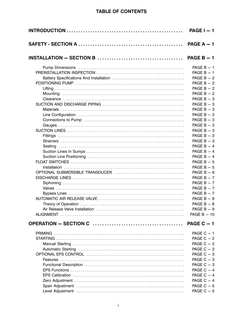 Gorman-Rupp Pumps T4A60S-F3L 1264856 thru 1314224 User Manual | Page 3 / 52