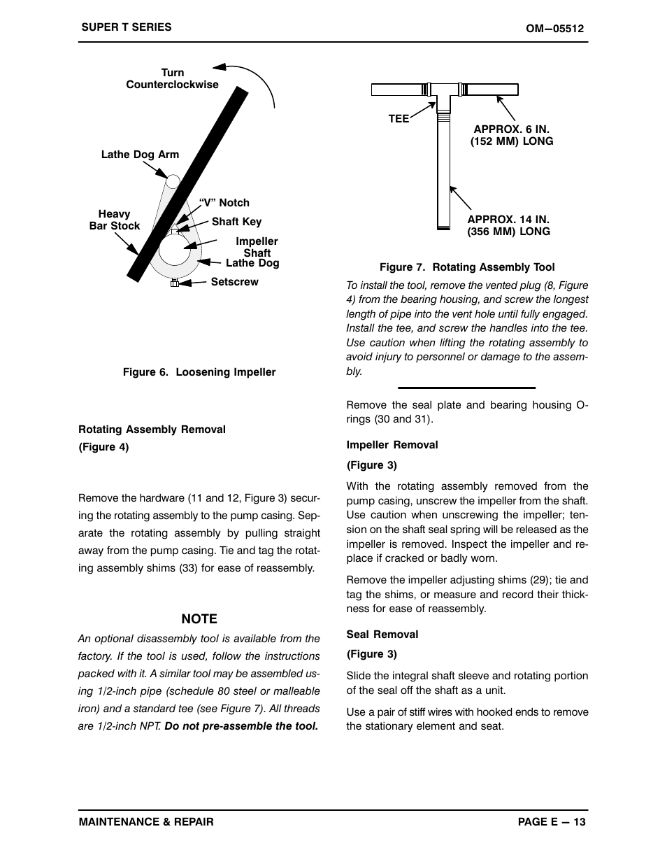 Gorman-Rupp Pumps T4A60S-F3L 1264856 thru 1314224 User Manual | Page 42 / 52