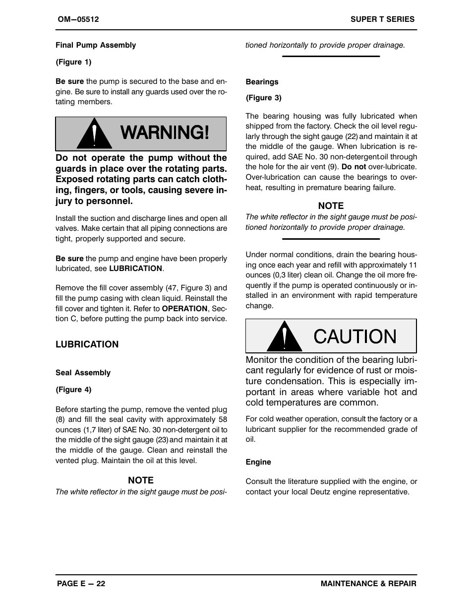 Gorman-Rupp Pumps T4A60S-F3L 1264856 thru 1314224 User Manual | Page 51 / 52