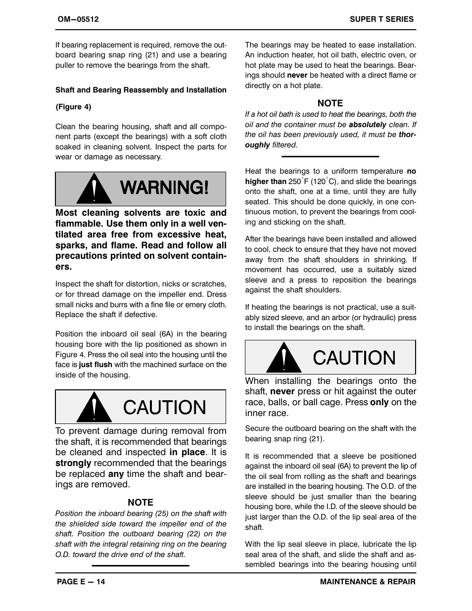 Gorman-Rupp Pumps T4A60S-F3L 1314225 and up User Manual | Page 41 / 49